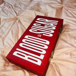 Jeffreestar Cosmetics Blood Sugar Palette Used